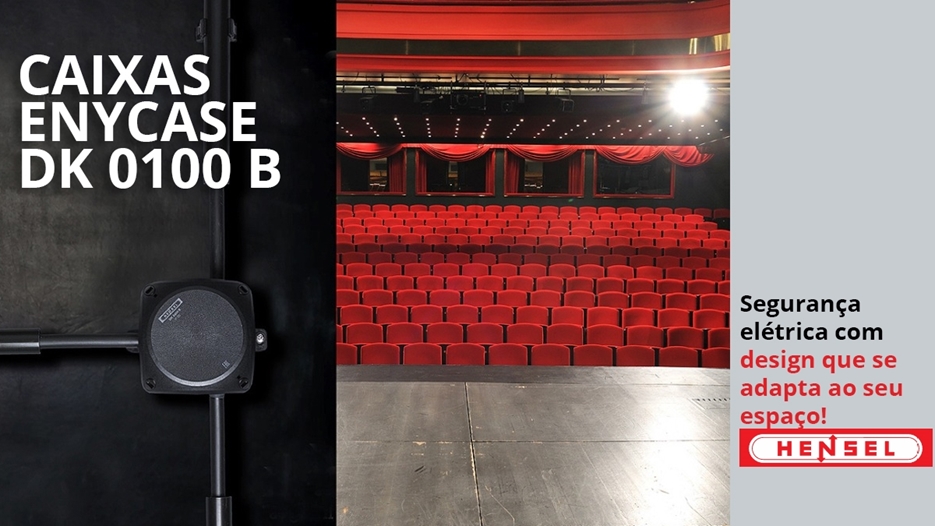 Caixas da Hensel ENYCASE DK 0100 B - em PRETO!