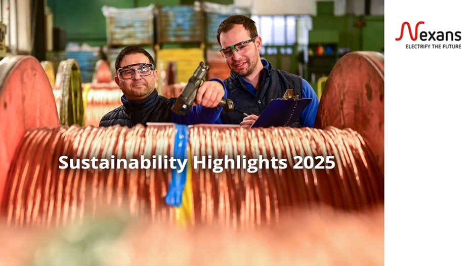 Sustainability Highlights 2025 da Nexans