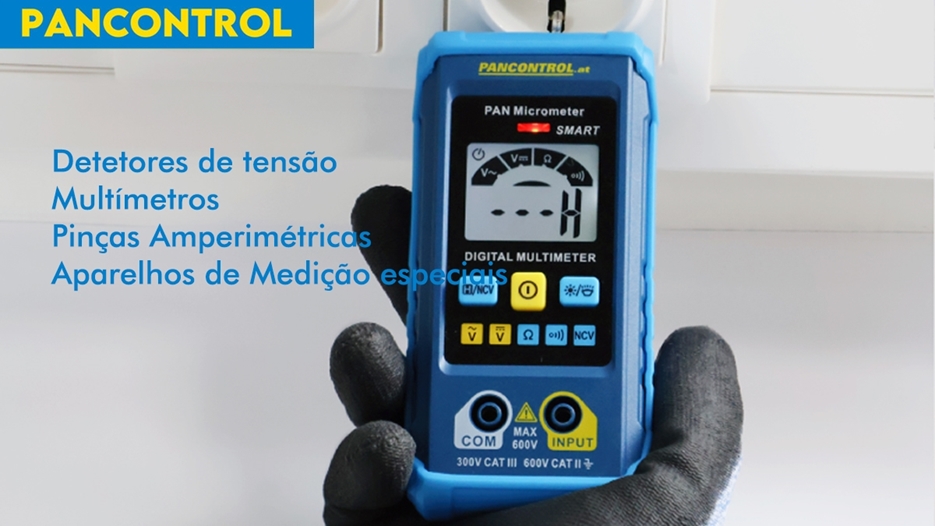 PANCONTROL - Aparelhos de medição de uso profissional