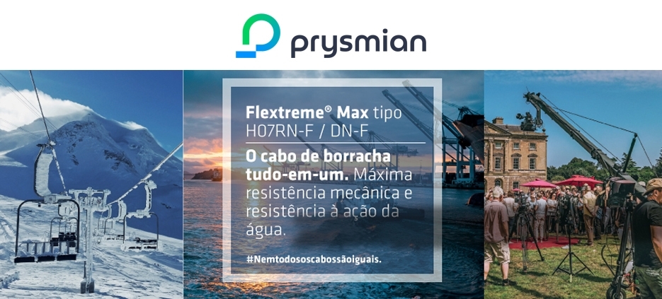 Flextreme Max H07RN-F/DN-F, o cabo de borracha tudo-em-um da Prysmian
