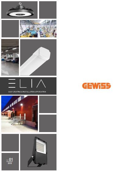 Catálogo GEWISS - ELIA