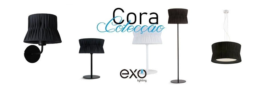 Coleção Cora da Exo Lighting