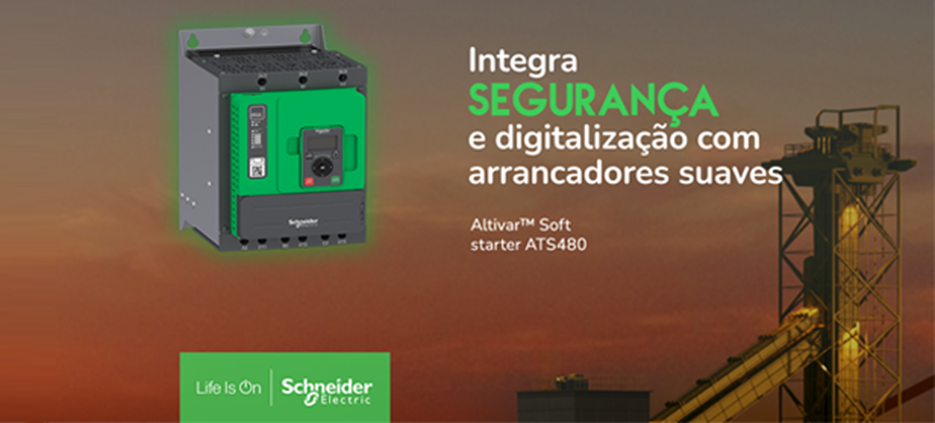 Novo arrancador Altivar ATS480  da Schneider Electric