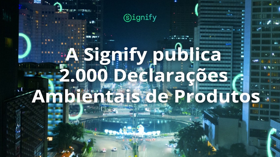 Declarações Ambientais por Signify