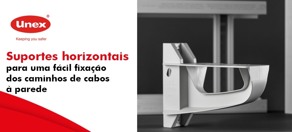 Suportes horizontais da Unex