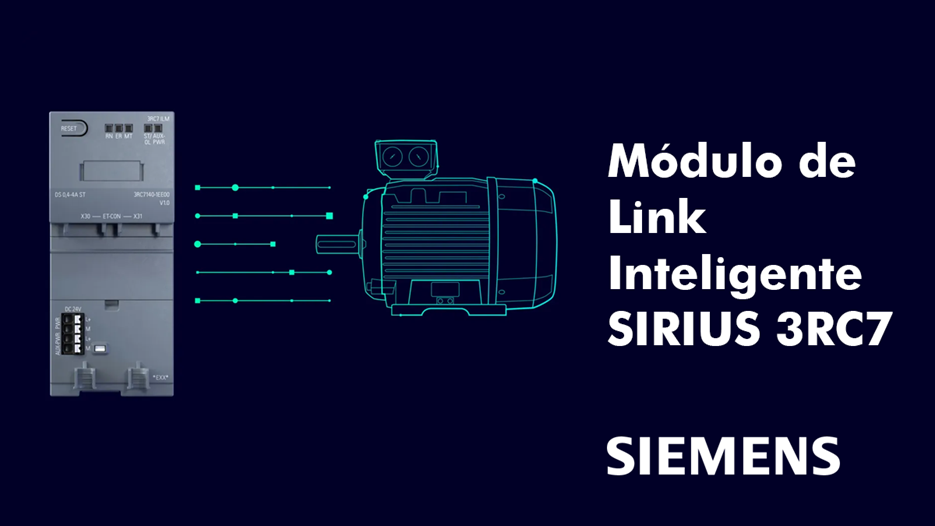 Módulo de Link Inteligente  3RC7 da Siemens
