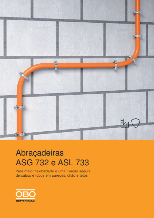 Catálogo Abraçadeiras Metálicas ASG 732 e ASL 733