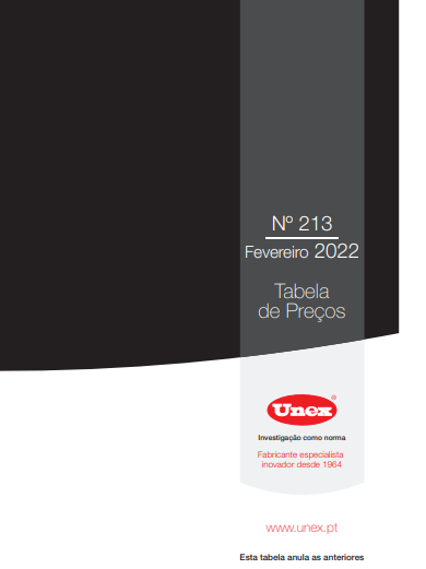 Tabela de Preços Geral 2022